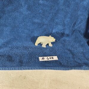 Quartz Bear Figurine 3" X 2" X 1.5"